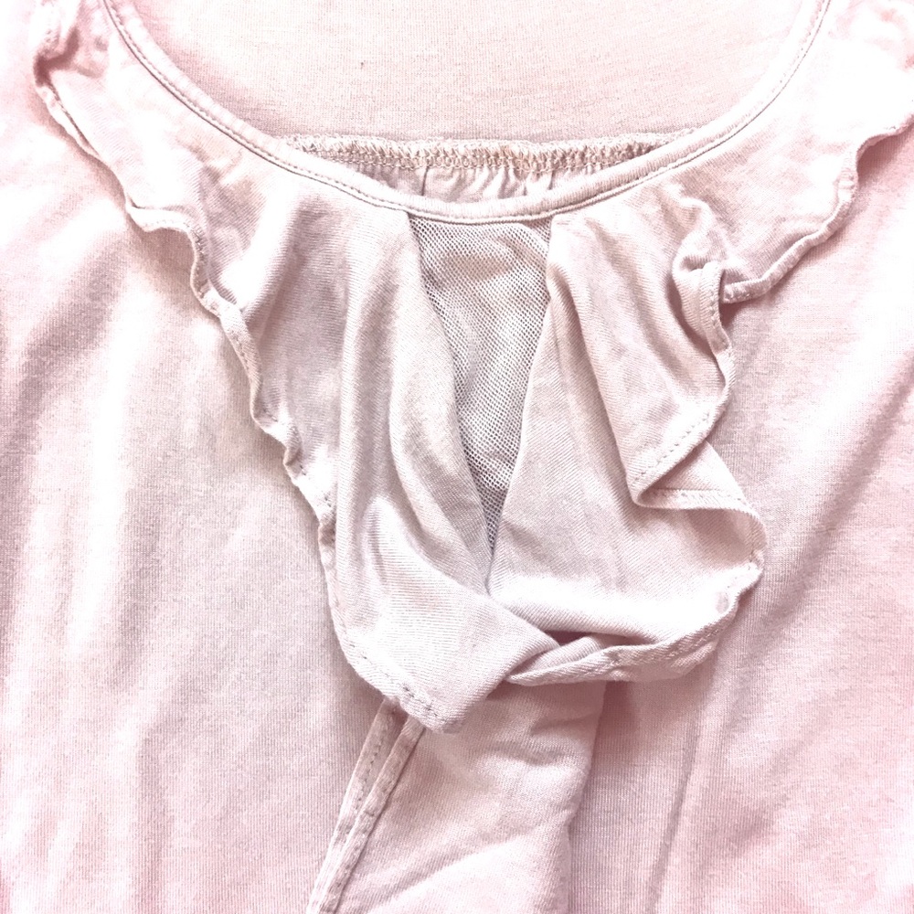 Express Ruffle Front Tank Size S - Picture 4 of 10